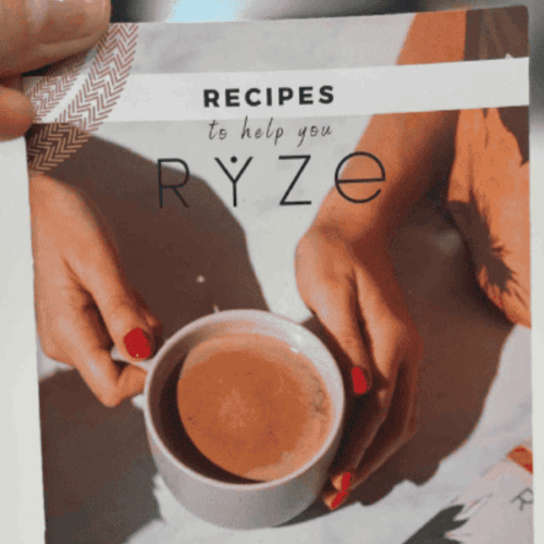 Ryze Mushroom Coffee Recipes Book