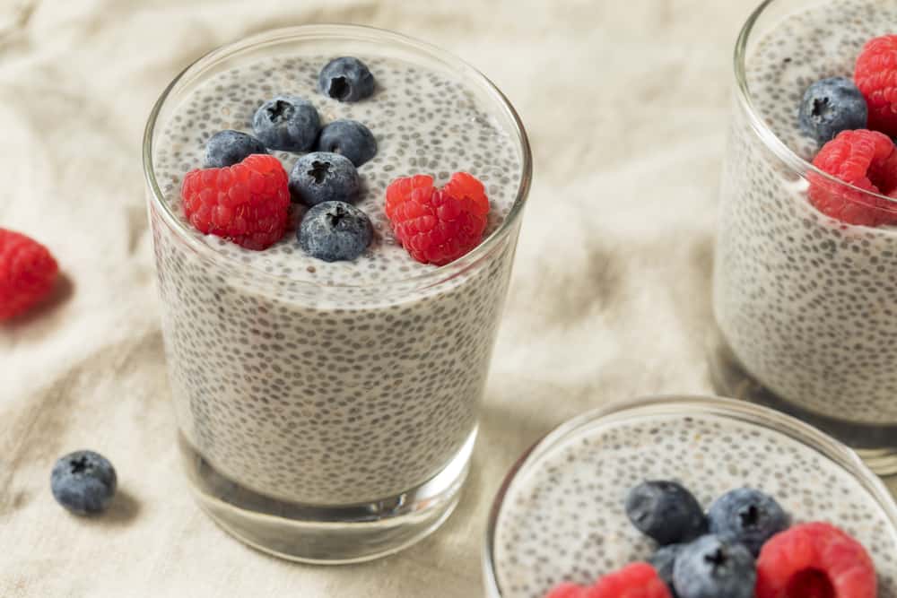 Chia Seed Pudding with Berries