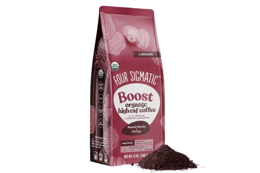 Four Sigmatic Boost High Caf Coffee Four Sigmatic Boost High Caf Coffee