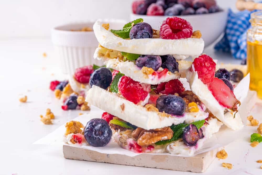 Frozen Yogurt Bark Frozen Yogurt Bark