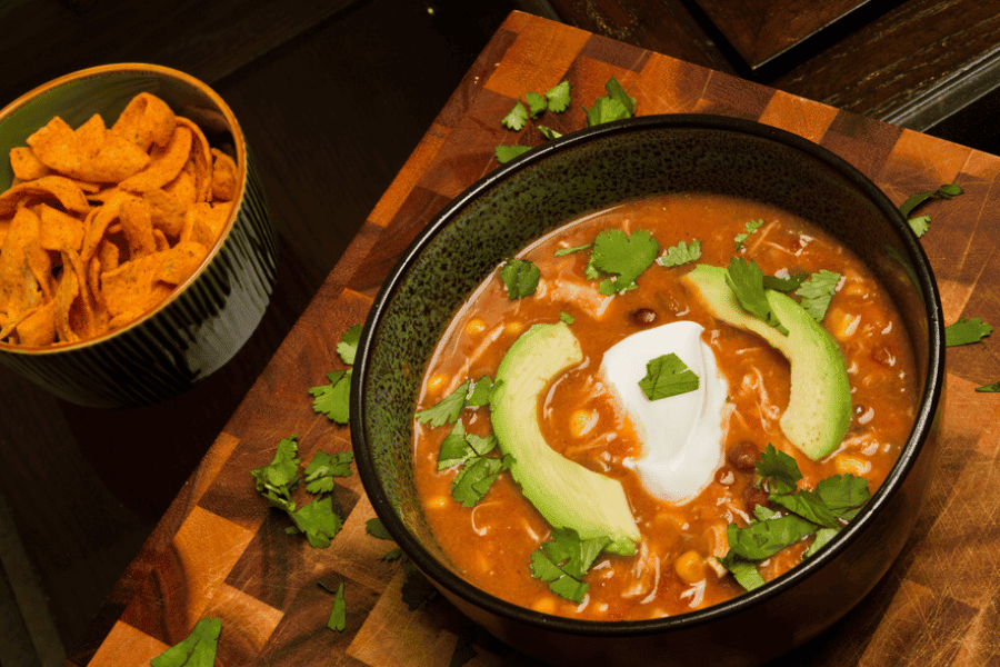 Chicken Enchilada Soup