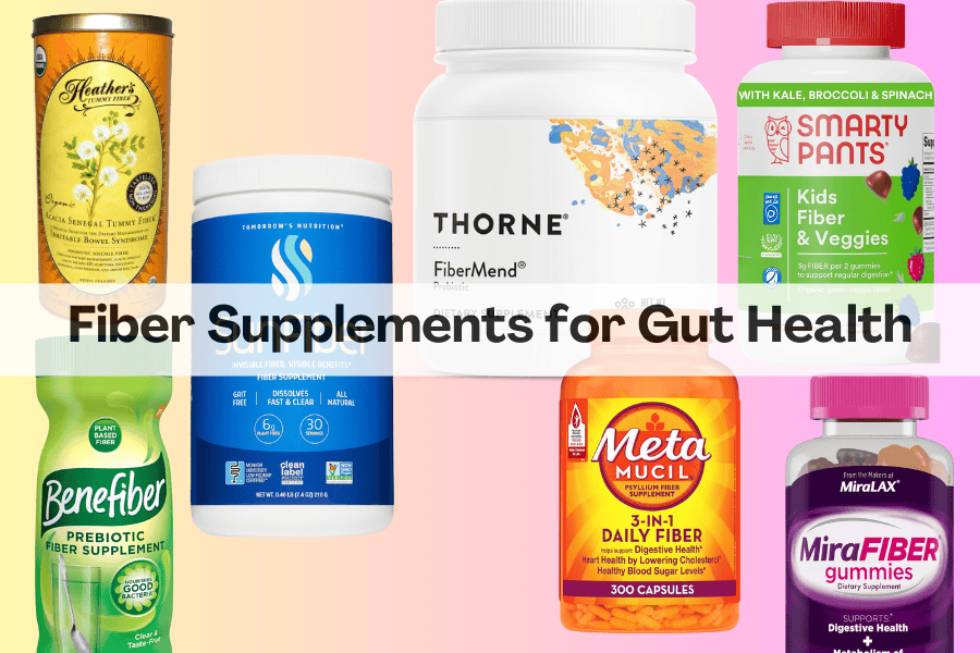 Fiber supplements for gut health